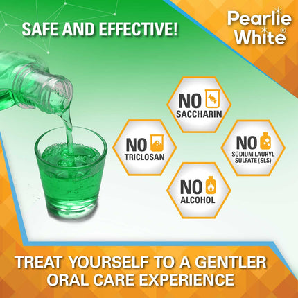 Pearlie White Sensirinze Fluoride Mouth Rinse for Sensitive Teeth 750ml-7