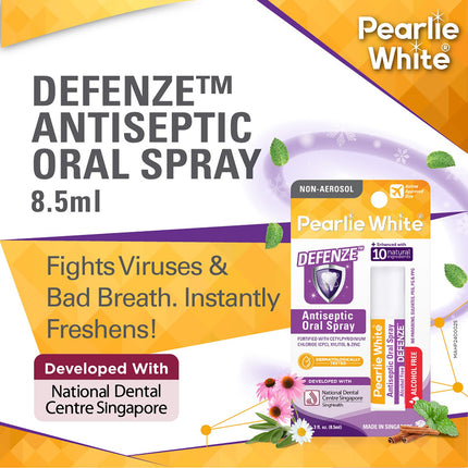 Pearlie White Defenze Antiseptic Oral Spray 8.5ml-3