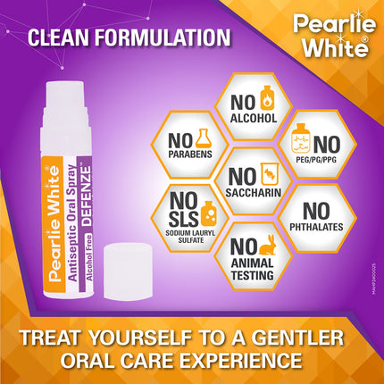 Pearlie White Defenze Antiseptic Oral Spray 8.5ml-7