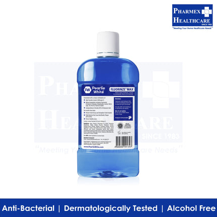 Pearlie White Fluorinze Max High Fluoride Mouth Rinse 500ml-1