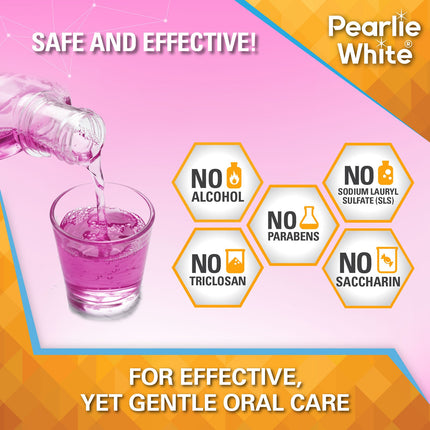Pearlie White Chlor-Rinse Antiseptic Mouth Rinse 250ml-6