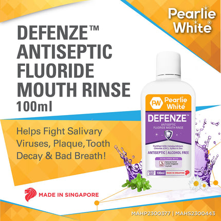 Pearlie White Defenze Antiseptic Mouth Rinse 100ml-5