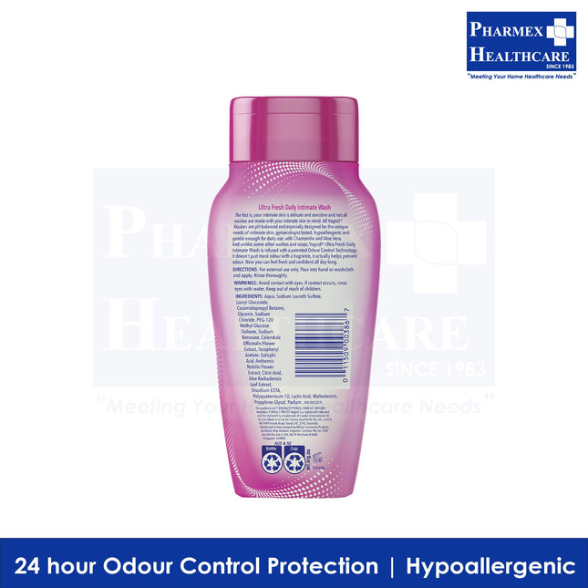 Vagisil® Patented Odour Control Technology Ultra Fresh Feminine Wash 240ml-1