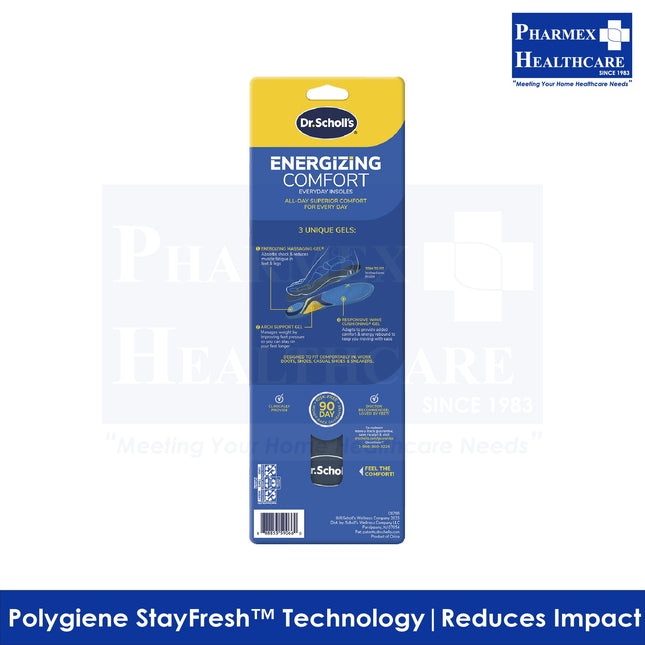 Dr. Scholl Comfort & Energy Work Insoles - Men-1