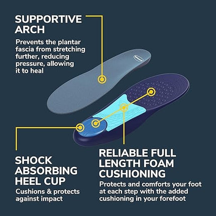 Dr.Scholl Pain Relief For Plantar Fasciitis Insoles - Women-1