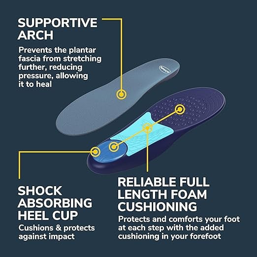 Dr.Scholl Pain Relief For Plantar Fasciitis Insoles - Women-1