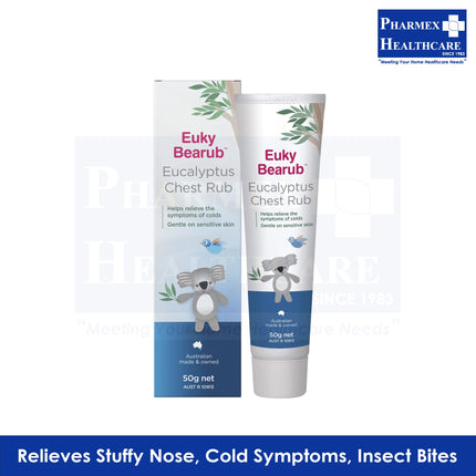 Euky Bear Bearub Eucalyptus Chest Rub 50g