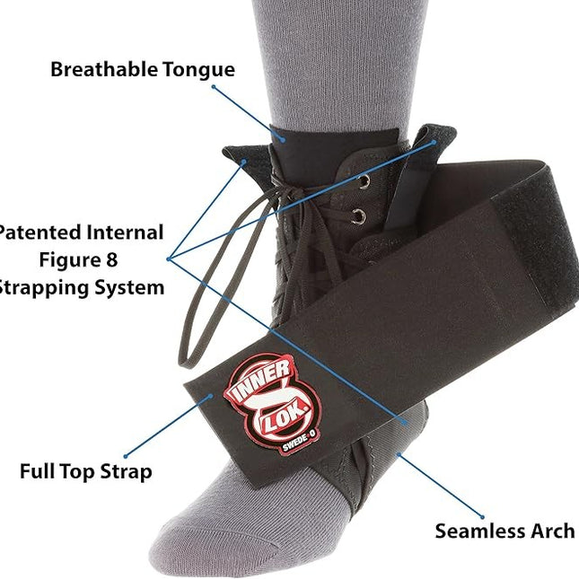 Inner Lok 8 Lace Up Ankle Brace (3 Sizes)-1