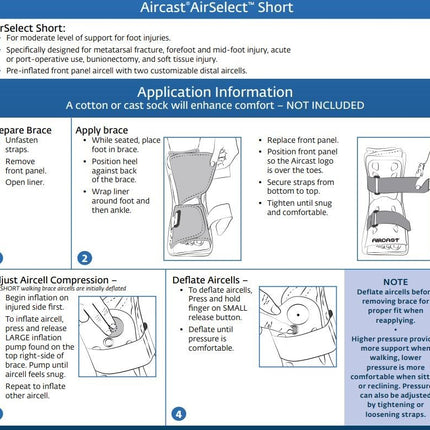 Aircast AirSelect Short Walker (2 Sizes)-4