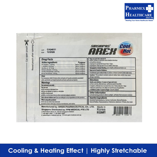 SINSINPAS® Arex Pain Relief Patch-1