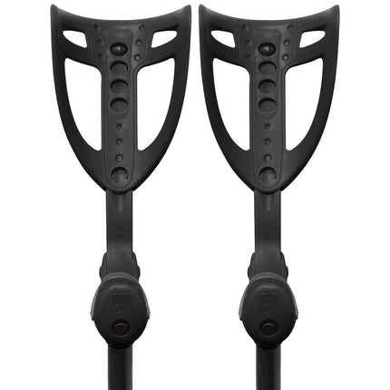 Ergotech Elbow Forearm Lightweight Crutches (Made in France)-2