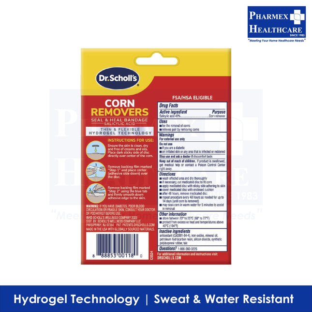Dr.Scholl DuraGel Corn Remover 6ct-1