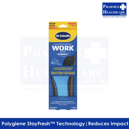 Dr. Scholl Comfort & Energy Work Insoles - Women