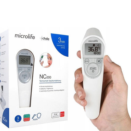MICROLIFE Non Contact Forehead Thermometer NC200-1