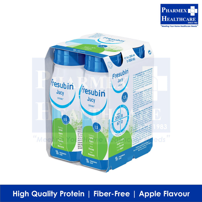 FRESUBIN Jucy Apple, 4 Bottles X 200ml-1