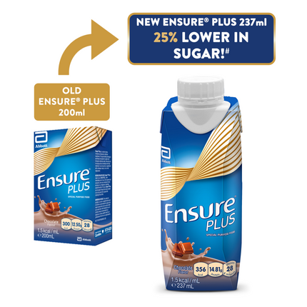 ABBOTT Ensure® Plus Liquid, 237ml (4 Flavours) - 4119-2