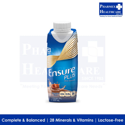 ABBOTT Ensure® Plus Liquid, 237ml (4 Flavours) - 4119