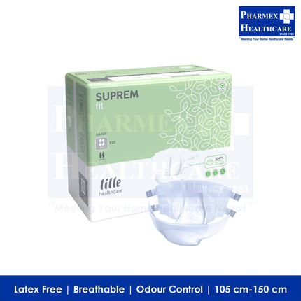 Special Order - LILLE SUPREM Fit Adult Diapers, Grey Maxi - 4196-3