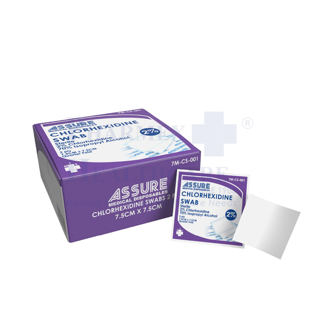ASSURE 2% Chlorhexidine Swab