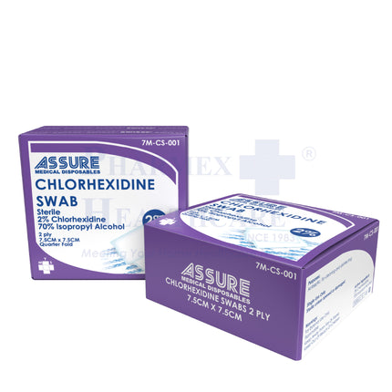 ASSURE 2% Chlorhexidine Swab