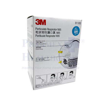 3M N95 Particulate Respirator Mask | 8110S