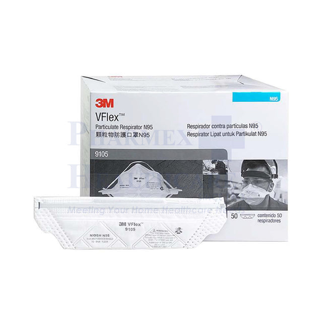 3M VFlex N95 Particulate Respirator Mask | 9105/9105S