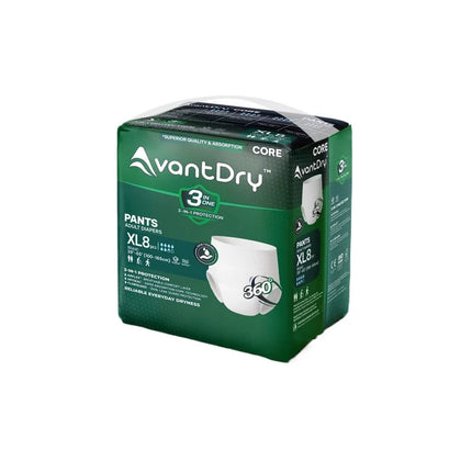 AvantDry® Core Pants Adult Diapers (3 Available Sizes)