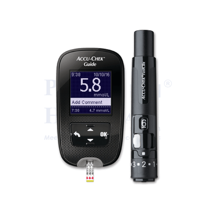ACCU-CHEK Guide Meter Bundle | Includes Test Strips 50's