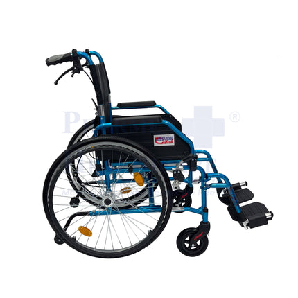 AR-0155 ASSURE Rehab Lightweight Wheelchair | Detachable Arm & Footrests