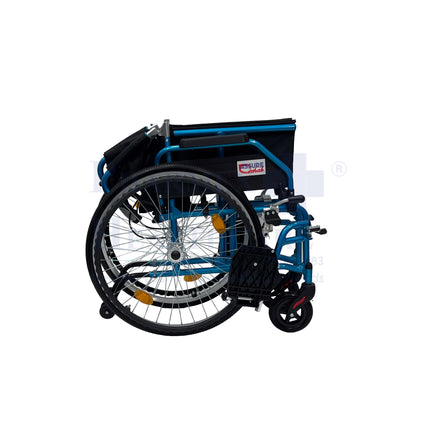 AR-0155 ASSURE Rehab Lightweight Wheelchair | Detachable Arm & Footrests