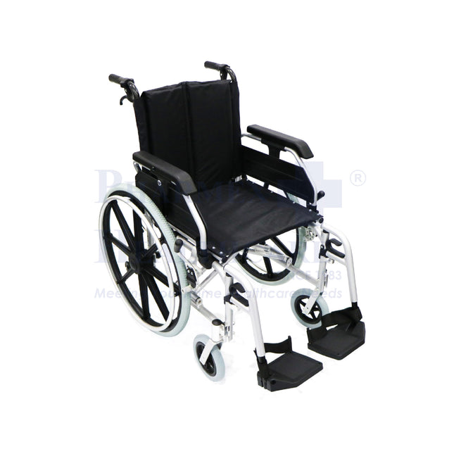 AR-0167 ASSURE Rehab Aluminium Wheelchair | Detachable Desk Arm & Footrests