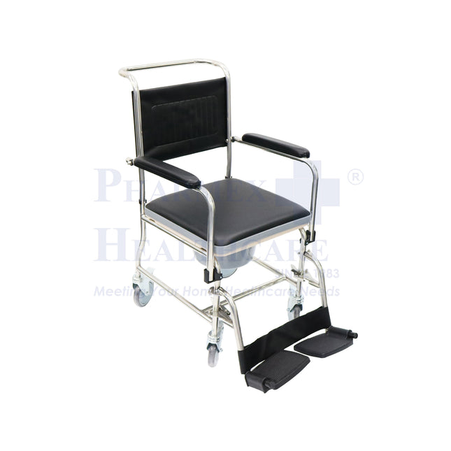 ASSURE Rehab Stainless Steel Commode Chair