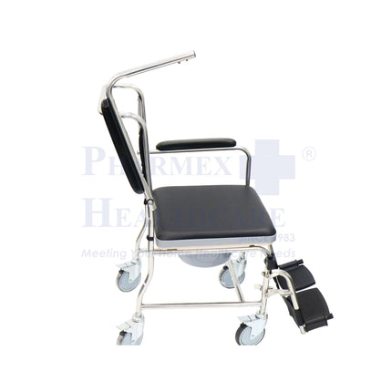 ASSURE Rehab Stainless Steel Commode Chair