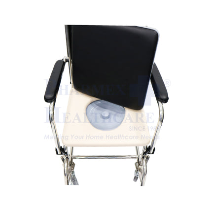 ASSURE Rehab Stainless Steel Commode Chair