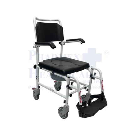 AR-0233 ASSURE Rehab Aluminium Shower Commode Chair