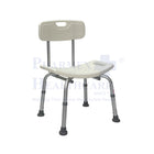 ASSURE Rehab Aluminium Shower Chair with Backrest