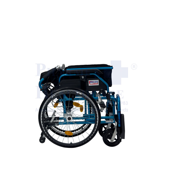 AR-0911 ASSURE Rehab Lightweight Wheelchair | Detachable Arm & Footrests