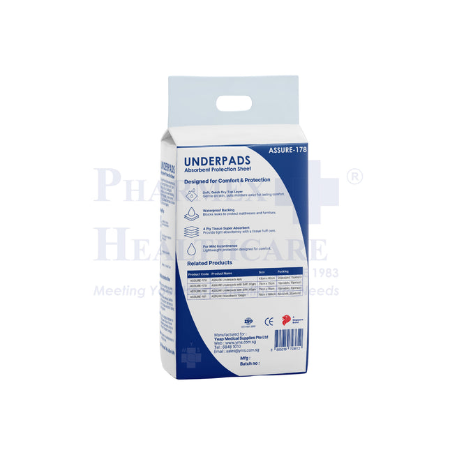ASSURE Underpads | 4-Ply