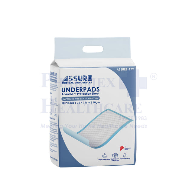 ASSURE Underpads with SAP | 60gm