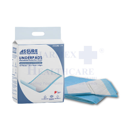 ASSURE Underpads with SAP | 60gm