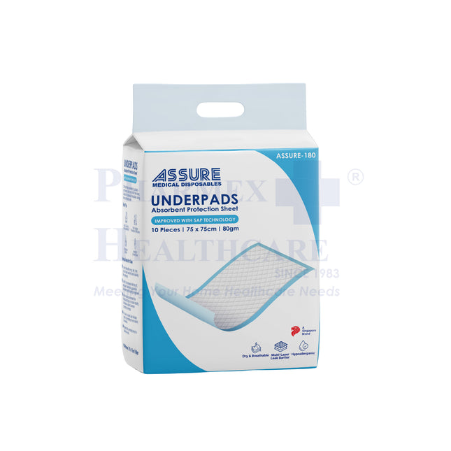 ASSURE Underpads with SAP | 80gm