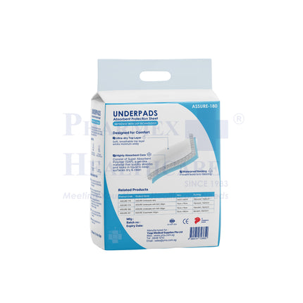 ASSURE Underpads with SAP | 80gm