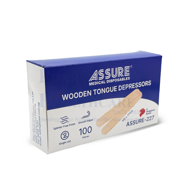 ASSURE Wooden Tongue Depressor