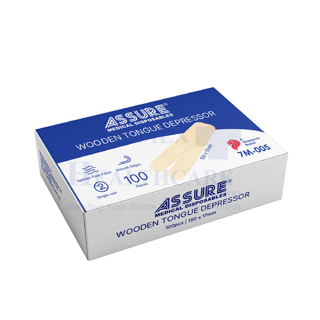 ASSURE Wooden Tongue Depressor