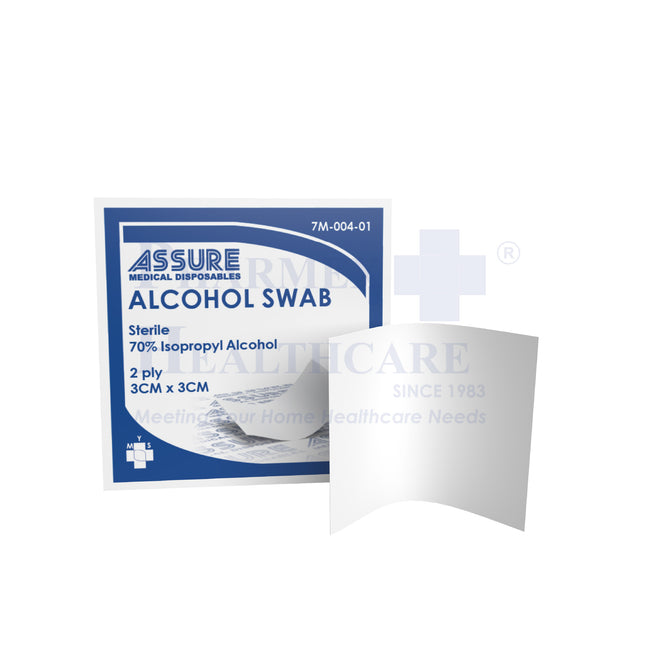 ASSURE Alcohol Swab | Sterile | 3cm x 3cm