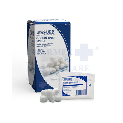 ASSURE Sterile Cotton Balls