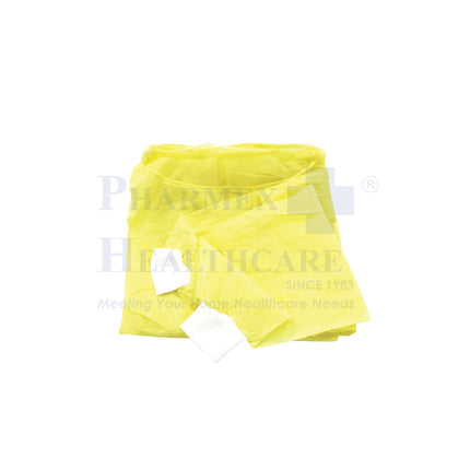 ASSURE High Risk Yellow Isolation Gown | 45gsm