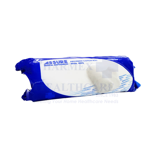 ASSURE Absorbent Cotton Roll | 400gm