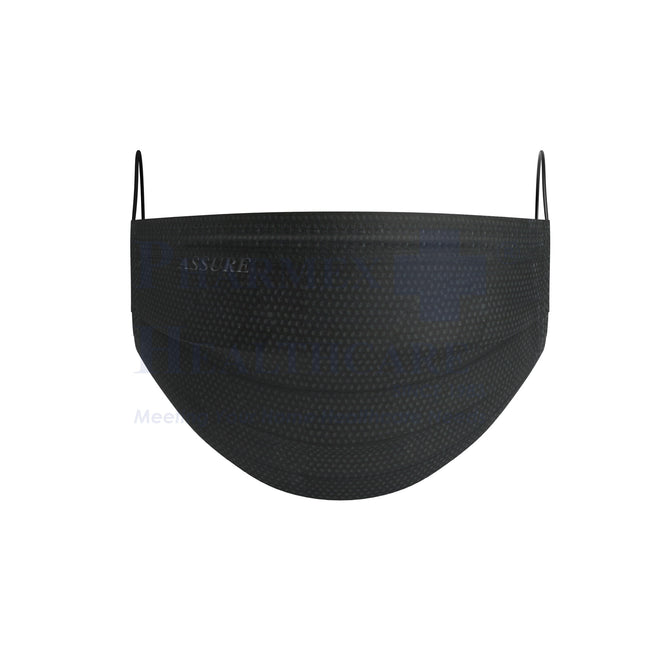 ASSURE Surgical Black Mask | Adult