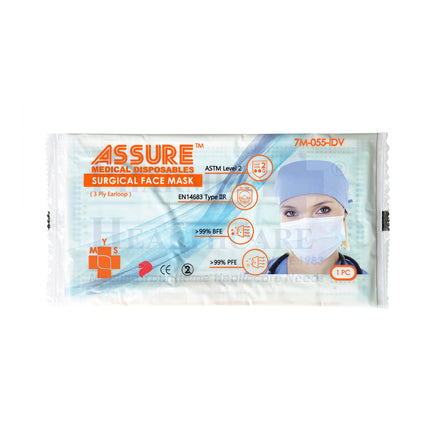 ASSURE Surgical Mask | Individual Pack